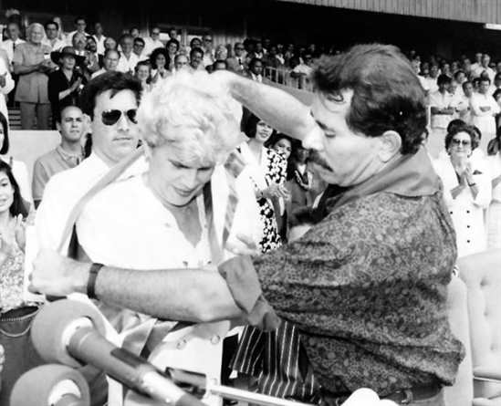 Toma de posesión Violeta Barrios de Chamorro