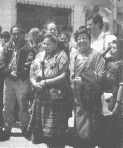 Visita Rigoberta Menchú