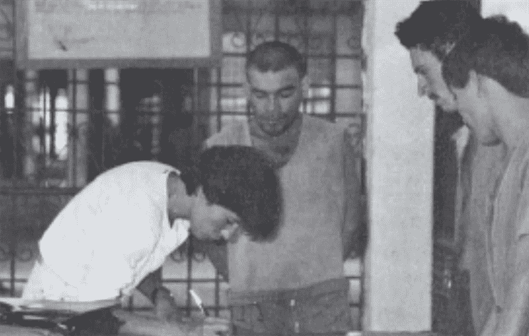 CENIDH tomando testimonios de reos en el Centro Penitenciario de Waswali, Matagalpa