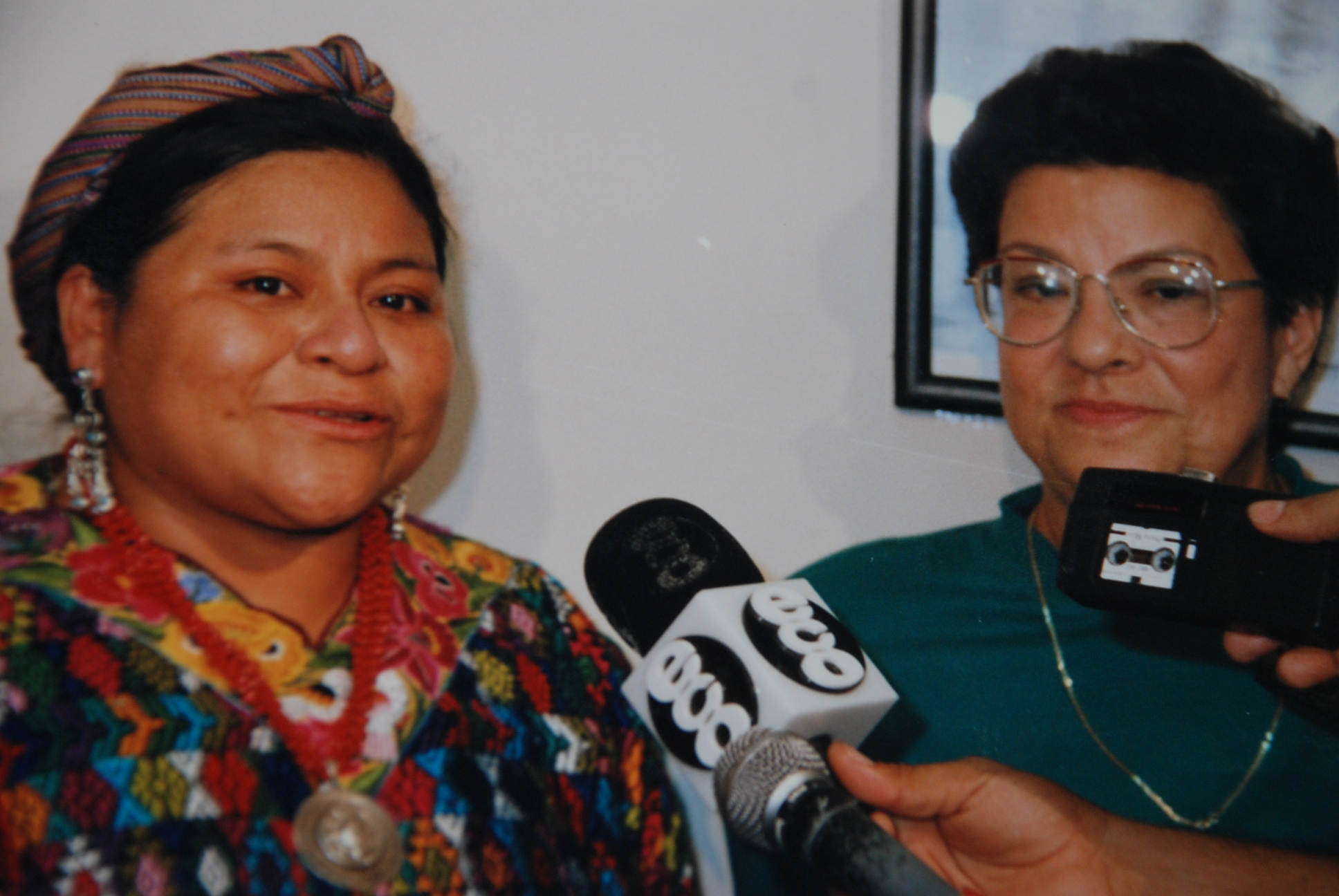 Visita Rigoberta Menchú